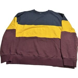 Original Use Men's Size XL Colorblock Thermal Lined Crewneck Sweatshirt‎